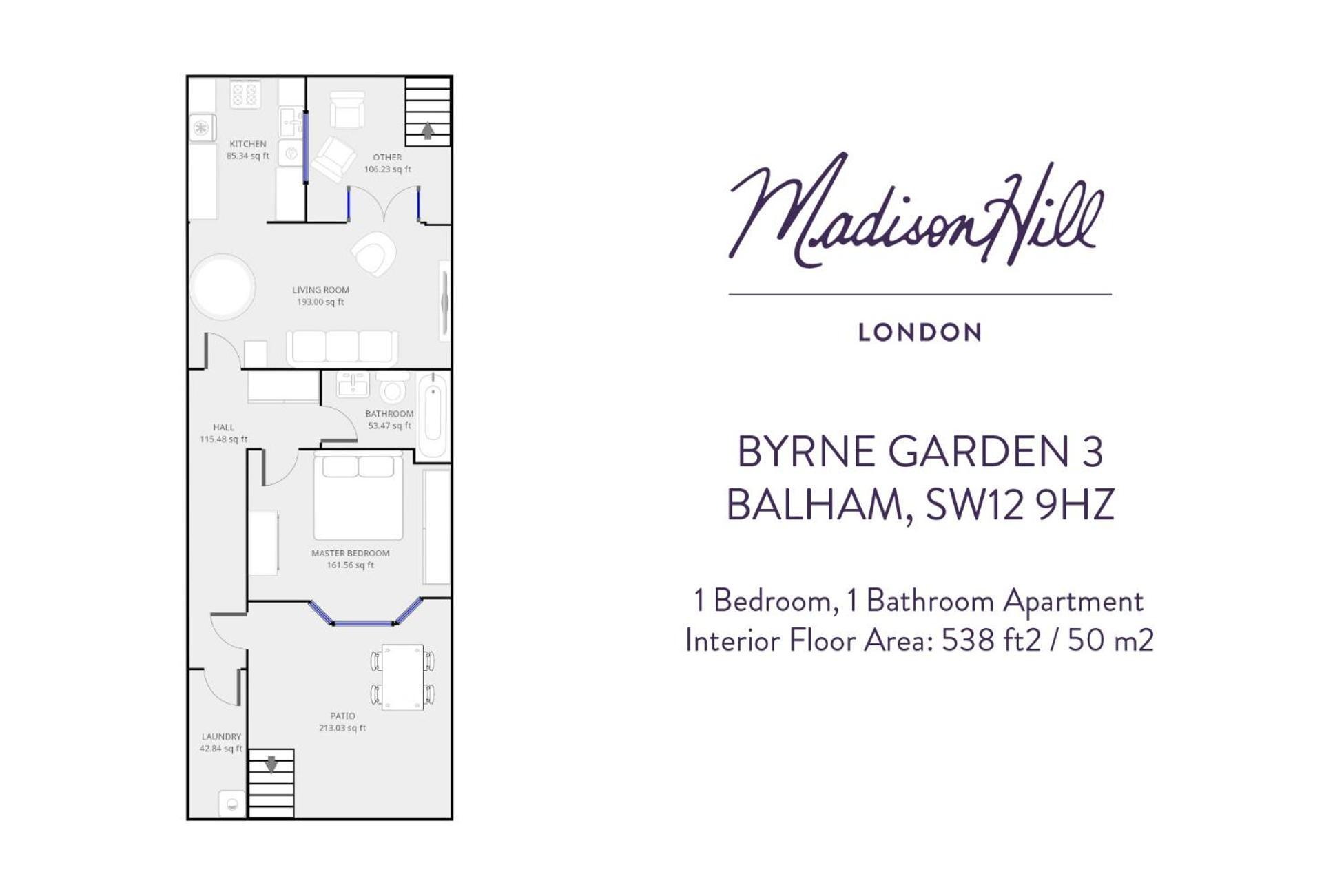Madison Hill - Byrne Garden 3 - One Bedroom Home Londra Exterior foto